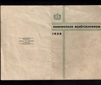 Festschrift: Handwerker Schützenverein Lippstadt Schützenfest 1928