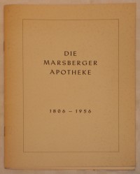 Heft, Marsberger Apotheke 1806-1956