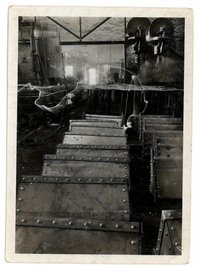 Fotografie aus der Becherwerkbehälterproduktion in Unna-Königsborn