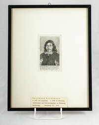 Kupferstich: N. N.: Portrait des Bernhard Brinkmann