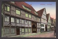 Postkarte Alte Börse (koloriert)