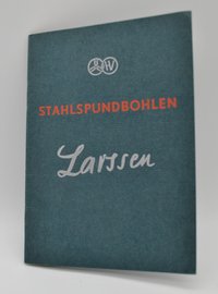 Spundbohlenbuch "Larssen"